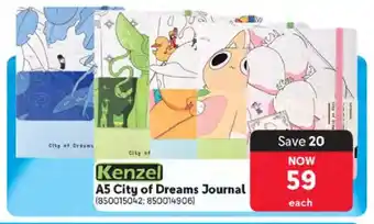 Makro Kenzel A5 City of Dreams Journal offer