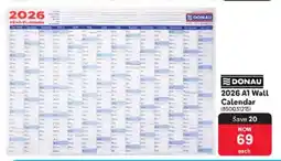 Makro DONAU 2026 A1 Wall Calendar offer