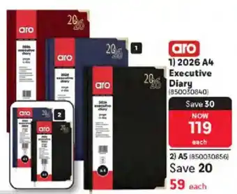 Makro Aro 2026 A4 Executive Diary offer