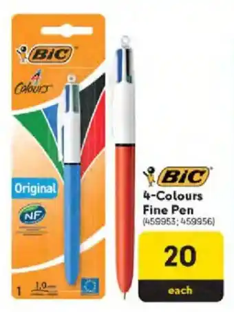 Makro BIC 4-Colours Fine Pen offer