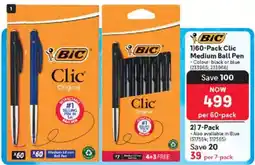 Makro BIC Clic Medium Ball Pen offer