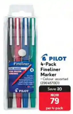 Makro PILOT Fineliner Marker offer