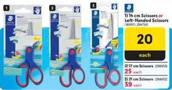 Makro Staedtler Scissors or Left-Handed Scissors offer
