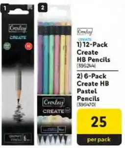Makro Croxley Create HB Pencils offer