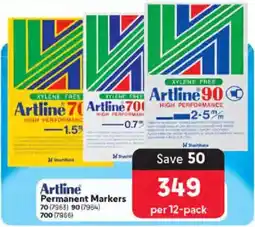 Makro Artline Permanent Markers offer