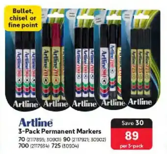 Makro Artline Permanent Markers offer