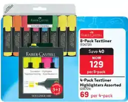 Makro Faber Castell Textliner offer