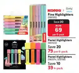 Makro Kores Fine Highlighters offer