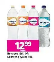 Game Bonaqua Still Or Sparkling Water-1.5Ltr Each offer