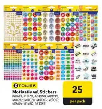 Makro Tower Motivational Stickers offer