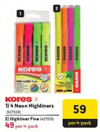 Makro Kores 4 Neon Highliners offer