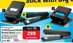 Makro Kangaro DP720 and DS435 Bundle Black offer