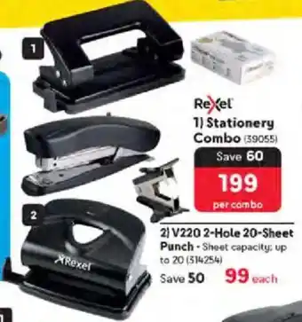 Makro Rexel Stationery Combo offer