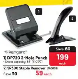 Makro Kangaro DP720 2-Hole Punch offer