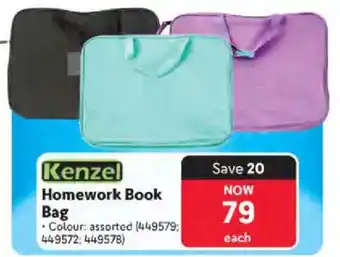 Makro Kenzel Homework Book Bag offer