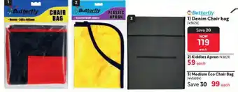 Makro Butterfly Denim Chair Bag offer