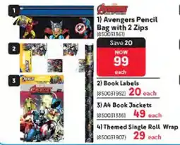 Makro Avengers Pencil Bag with 2 Zips offer