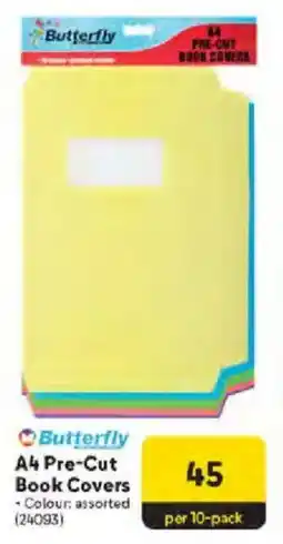 Makro Butterfly A4 Pre-Cut Book Covers offer