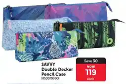 Makro SAVVY Double Decker Pencil Case offer