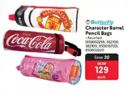 Makro Butterfly Character Barrel Pencil Bags offer