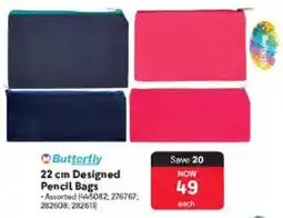 Makro Butterfly Designed Pencil Bags offer