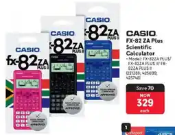 Makro CASIO FX-82 ZA Plus Scientific Calculator offer