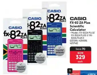 Makro CASIO FX-82 ZA Plus Scientific Calculator offer