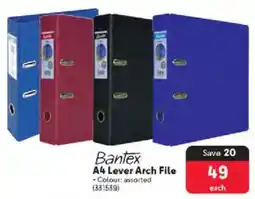 Makro Bantex A4 Lever Arch File offer