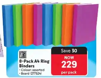 Makro A4 Ring Binders offer