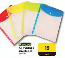 Makro Kenzel A4 Punched Envelopes offer