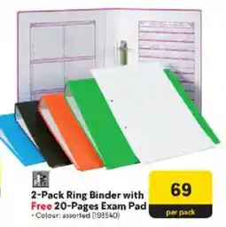 Makro Ring Binder with Free 20-Pages Exam Pad offer