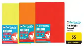 Makro Butterfly A4 Bright Board offer