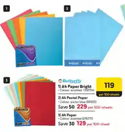 Makro Butterfly A4 Paper Bright offer