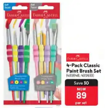 Makro Faber Castell Classic Paint Brush Set offer