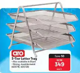 Makro Aro 3-Tier Letter Tray offer