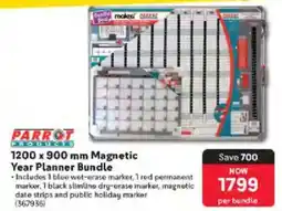 Makro Parrot Magnetic Year Planner Bundle offer