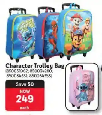 Makro Character Trolley Bag offer