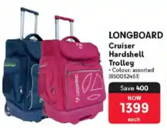 Makro LONGBOARD Cruiser Hardshell Trolley offer