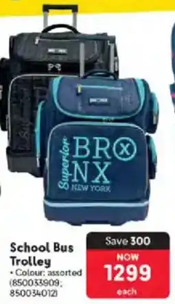 Makro School Bus Trolley offer