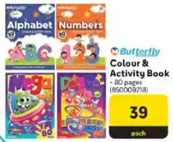 Makro Butterfly Colour & Activity Book offer