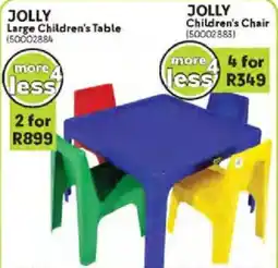 Makro JOLLY Large Children's Table offer
