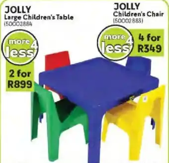 Makro JOLLY Large Children's Table offer