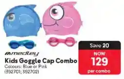 Makro Medley Kids Goggle Cap Combo offer