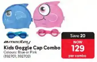 Makro Medley Kids Goggle Cap Combo offer