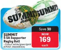 Makro Summit 5 SA Supporter Rugby Ball offer