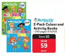 Makro Butterfly Colour and Activity Books offer