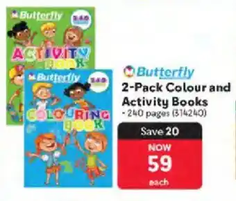 Makro Butterfly Colour and Activity Books offer