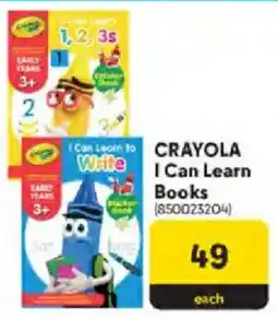 Makro CRAYOLA I Can Learn Books offer