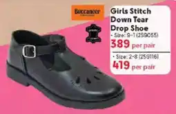 Makro Buccaneer Girls Stitch Down Tear Drop Shoe offer
