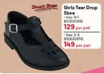 Makro Smart Steps Girls Tear Drop Shoe offer